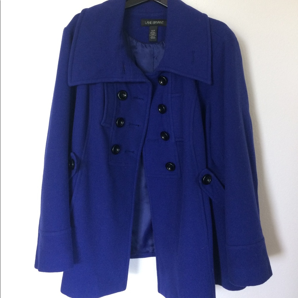 Lane Bryant plus size Pea Coat